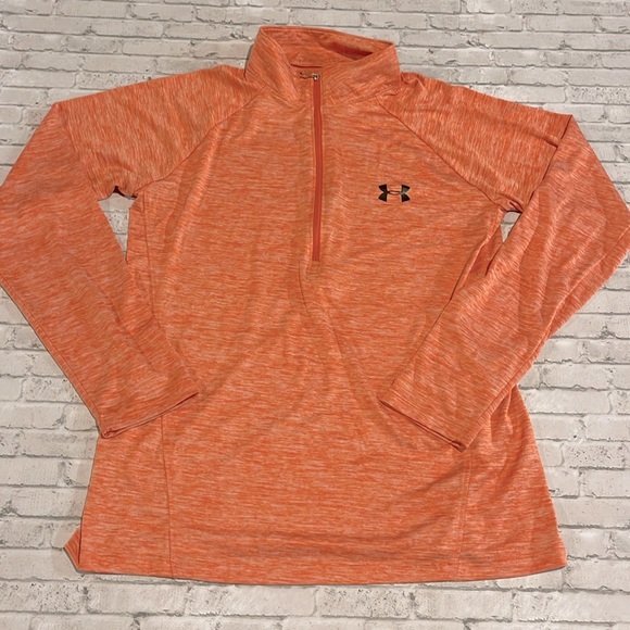Under Armour Loose 1/4 zip Heat Gear Pullover Large - Picture 1 of 5